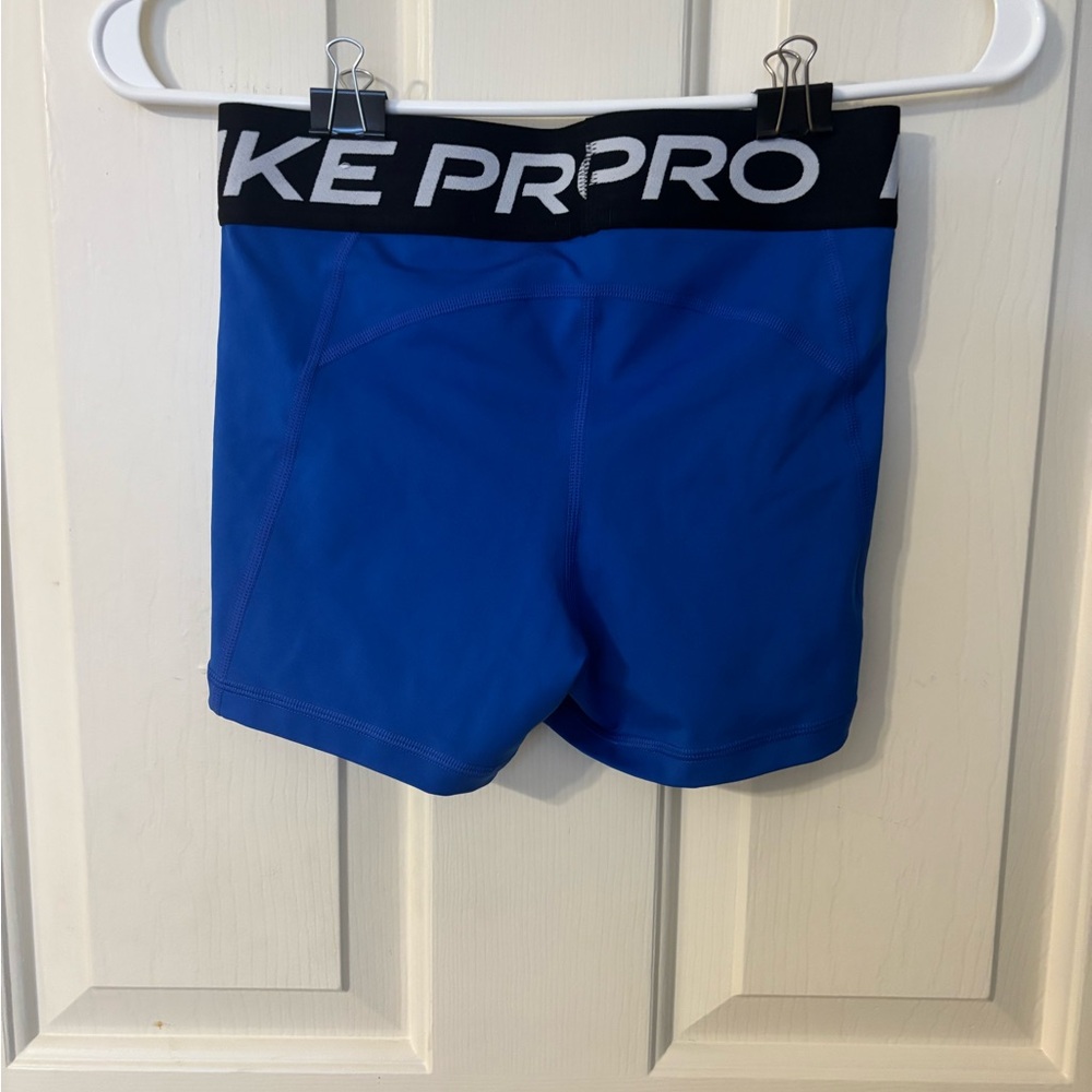 These are blue Nike pros. Barely worn